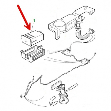 USED CHARCOAL/CARBON) CANISTER FOR EMISSION SYSTEM  NJA6110AA